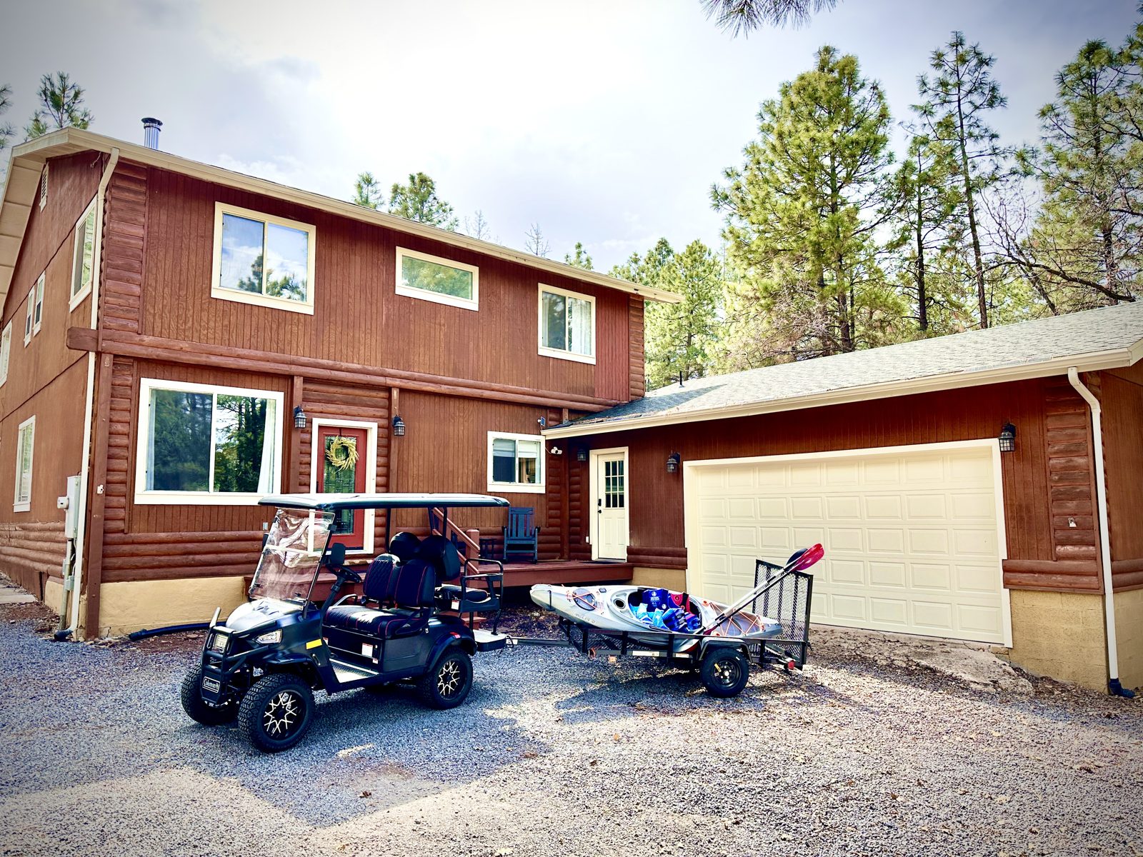 Parkway Lodge cabin, Lakeside AZ